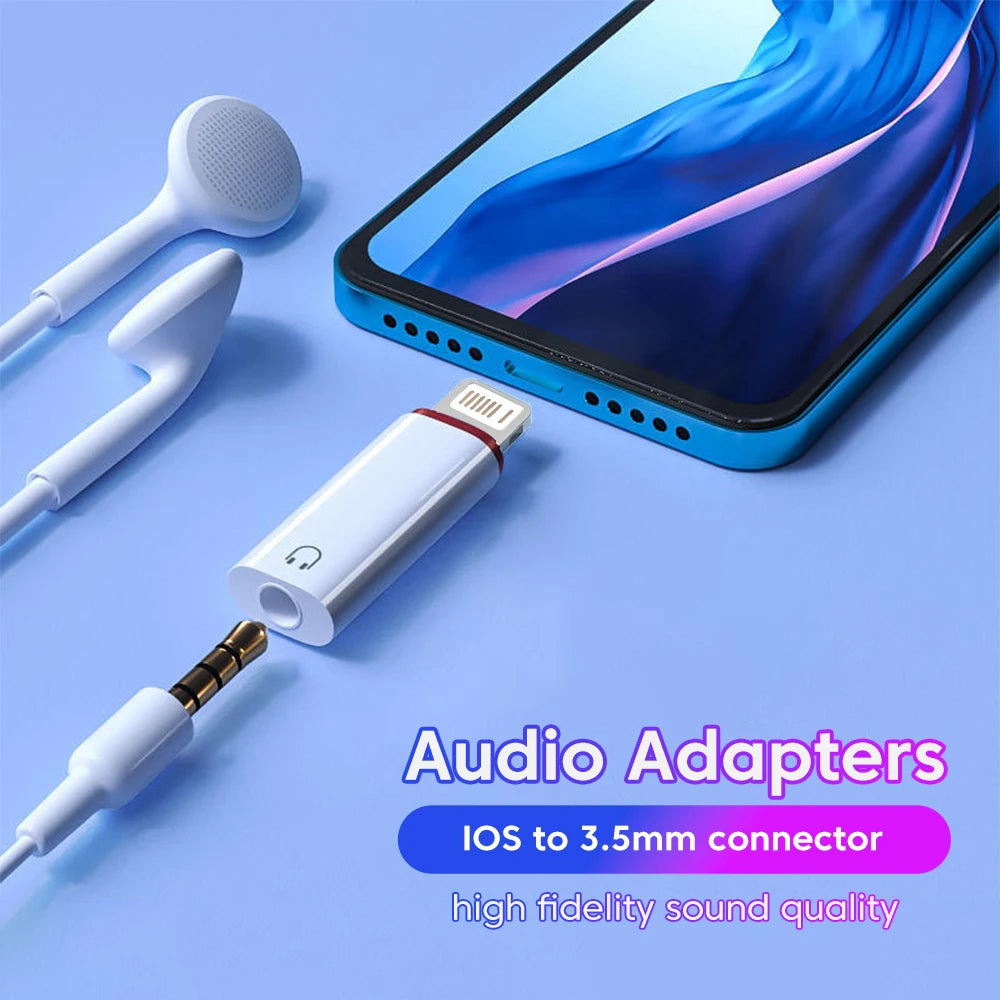 Olaf Lightning To 3.5 MM Jack AUX Adapter For iPhone 14 13 12